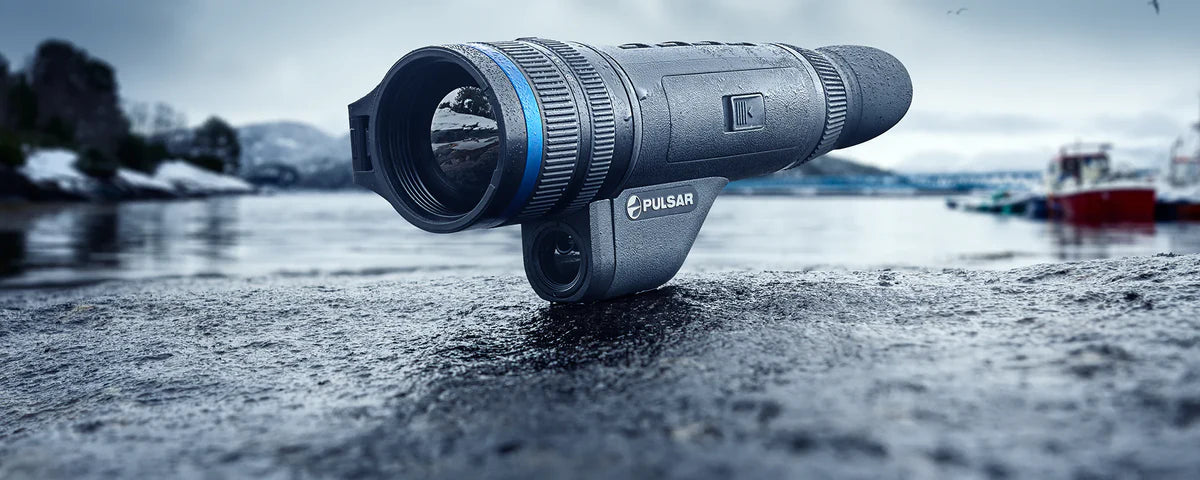 Pulsar Telos LRF XP50 2.5x-10x Thermal Monocular. 640x480